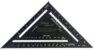 12" Johnny Square® Professional Easy-Read™ Aluminum Rafter Square w/out Manual